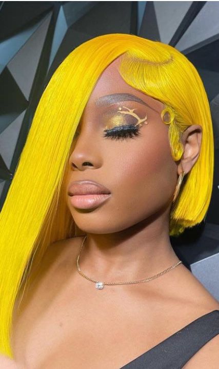 Colored Bob Wig | 13x6 HD Lace Front | Virgin Human Hair | Straight | Kimone's Hair Deluxe Kimone's Hair Deluxe