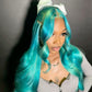 Turquoise Body Wave & Straight Wig | 13x6 HD Lace Front | 100% Virgin Human Hair | Pre-Plucked | Kimone's Hair Deluxe Dropshipman