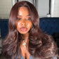 Vacation Hair Loose Wave Glueless Wig | Chocolate Brown | 180% Density | 18"-26" Dropshipman