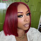 Sleek & Silky Straight Bob Wig | 13x4 HD Lace | Glueless | Brazilian Remy Kimone's Hair Deluxe