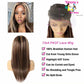 Highlight 13X6 Straight Lace Front Wig Human Hair Piano Color Brazilian 4/27 Frontal Pre Plucked