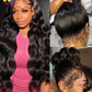 Sleek & Silky | 360 Full Lace Wig | Straight Human Hair | Undetectable Lace | 200% & 220% Density Kimone's Hair Deluxe