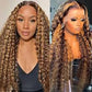 P4/27 Highlight Water Wave Wig | 13x6 HD Lace Front | Brazilian Human Hair | Kimone's Hair Deluxe