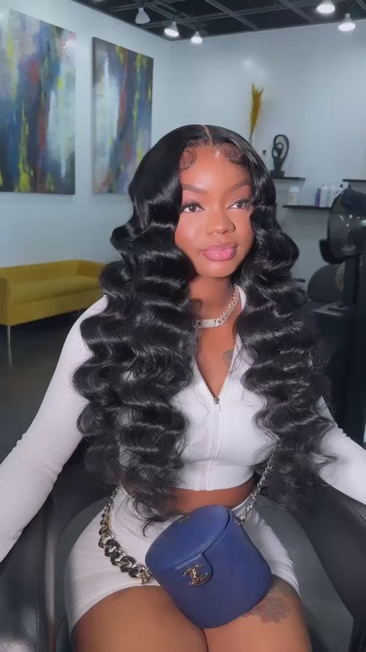 Mermaid Hair Vibes — Loose Deep Wave Lace Front Wig | 13x4 & 13x6 Undetectable Lace | Everyday Wear, Glueless | Kimone's Hair Deluxe