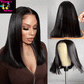 Sleek & Silky Straight Bob Wig | 13x4 HD Lace | Glueless | Brazilian Remy Kimone's Hair Deluxe