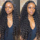 250 Density Brazilian Deep Wave Curly HD Lace Wig | Glueless 13x6 & 13x4 Lace Front | Pre-Plucked Human Hair Wig